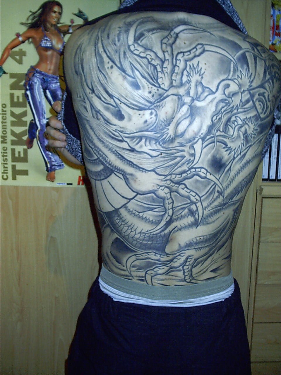 tatuaje dragon chino
