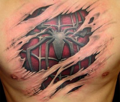 Tatuaje Spiderman