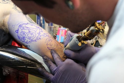 Máquina para tatuar