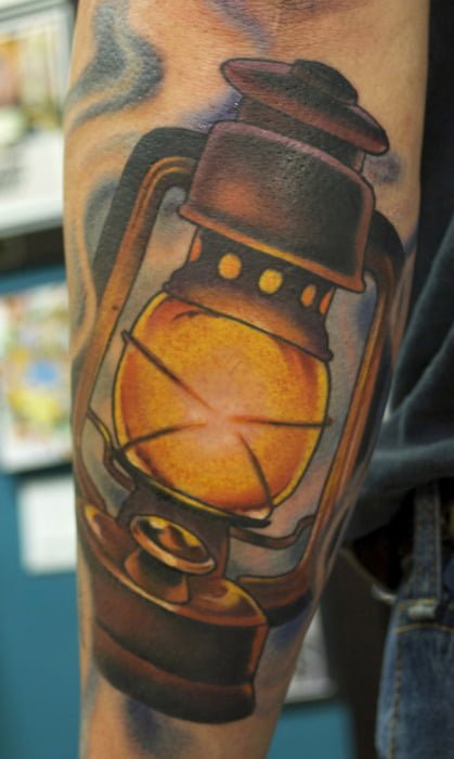 lantern tattoo