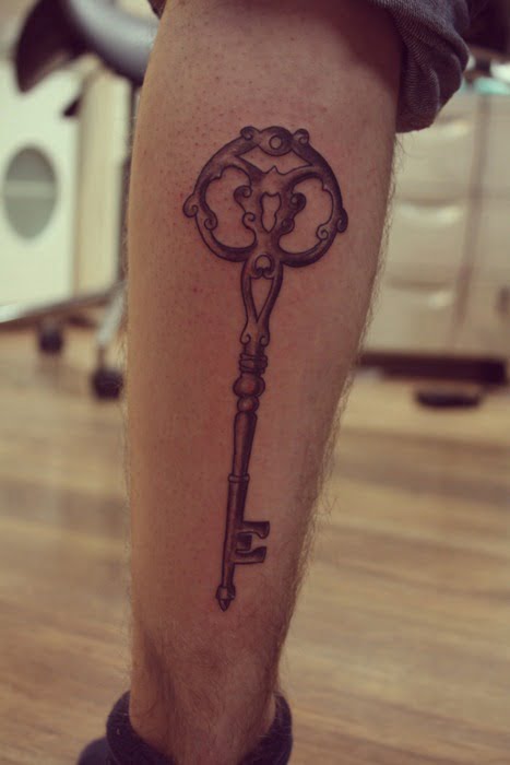 key tattoo