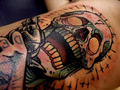 tatuaje calavera mexicana