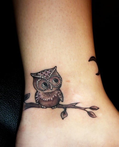 tattoo little owl