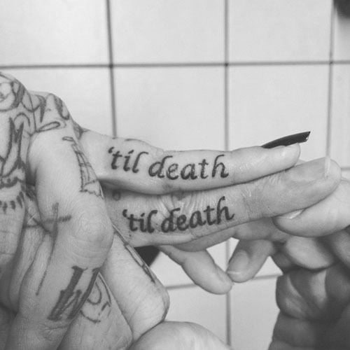 tatuaje hasta la muerte