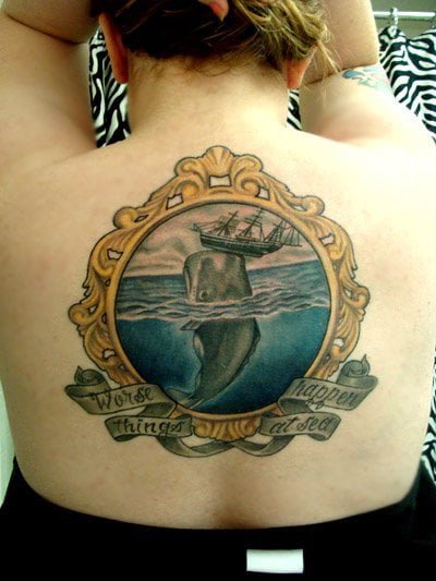 Tatuaje Moby Dick