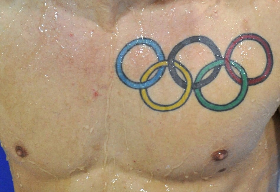 Tatuaje juegos olímpicos