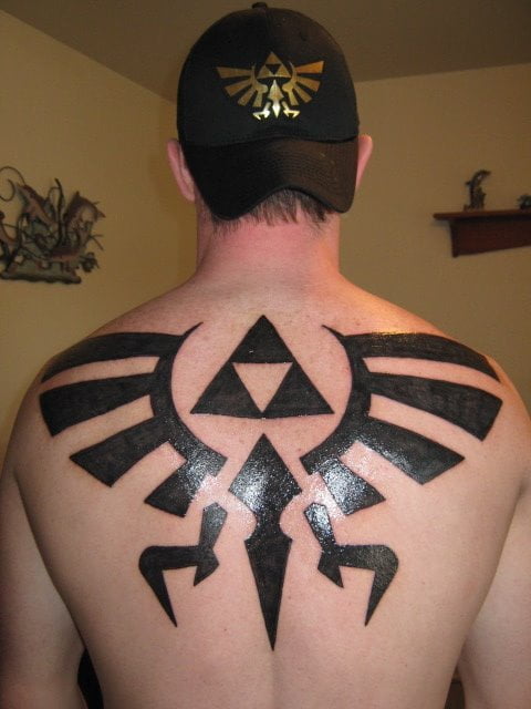 Triforce tattoo