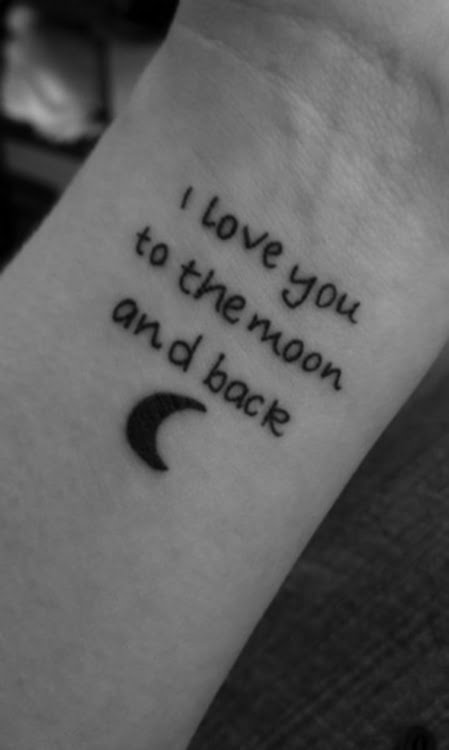 moon tattoo