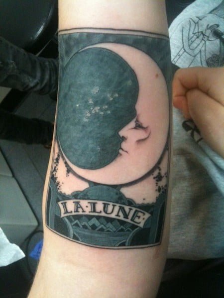 La Lune tattoo
