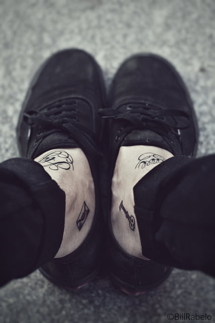 tattoos en los pies