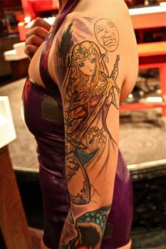 tatuaje zelda para mujer