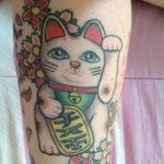 My lucky Japanese cat