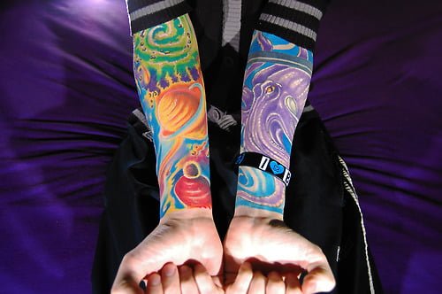 full color tattoos