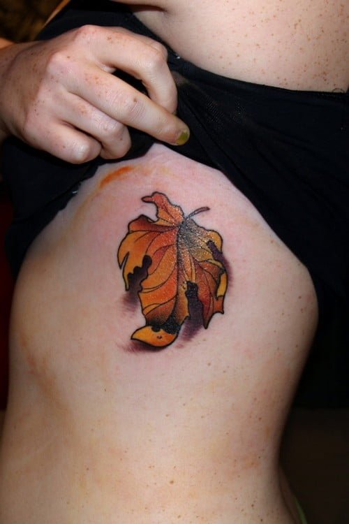 tatuaje otoño