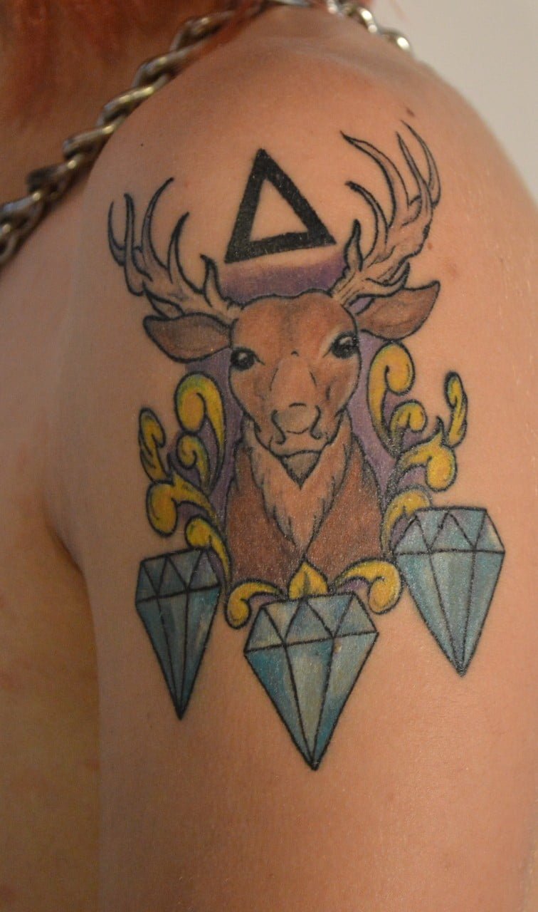 Reindeer tattoo