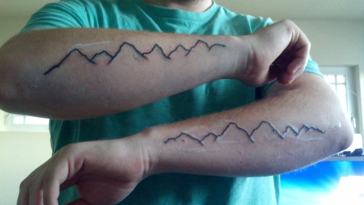 mountain tattoos