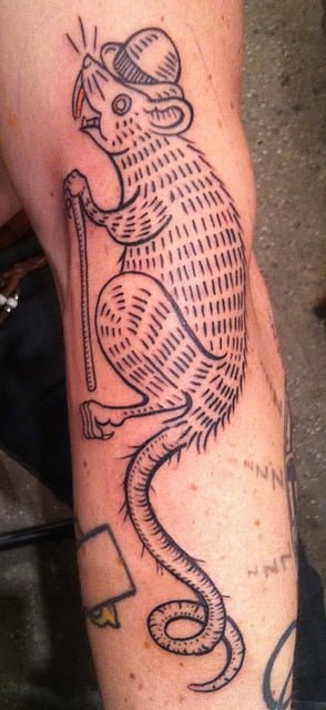 Tatuajes de ratas