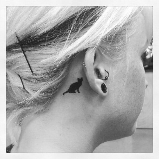 Small Cat tattoo
