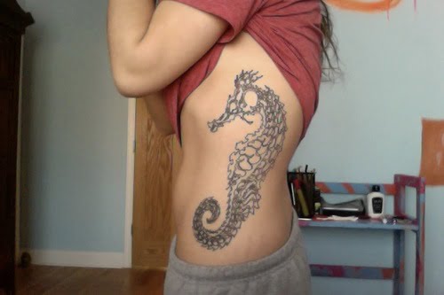 seahorse tattoo