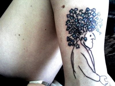 Shel Silverstein tattoo
