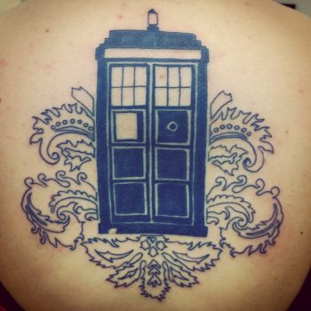 Tardis tattoo Doctor Who