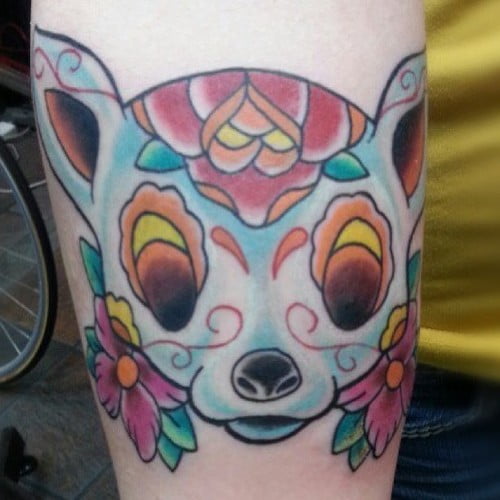 Dia de los muertos tattoo