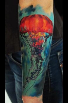 best jellyfish tattoo