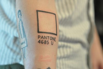 Pantone tattoo (photographers)