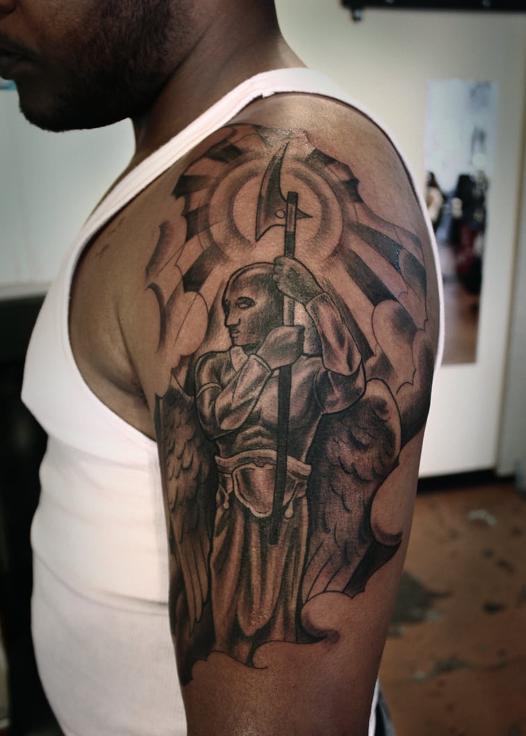 Angel guerrero tatuaje