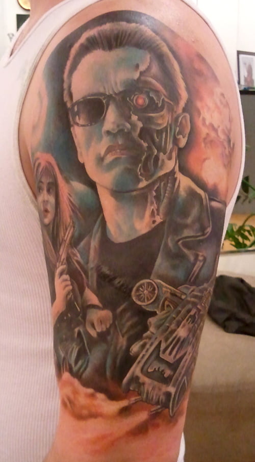 Terminator tattoo