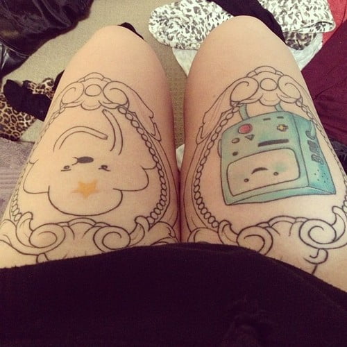 Adventure Time tatuajes para mujeres