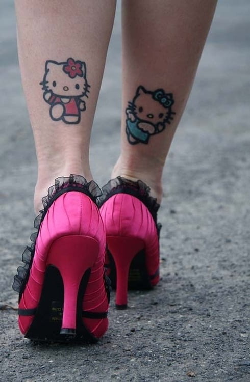 Hello Kitty tattoos