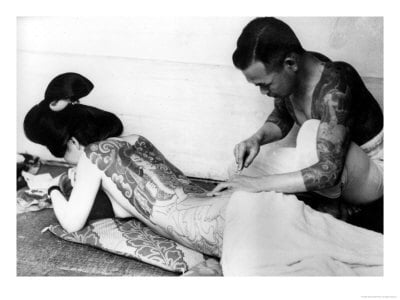 Tatuajes japoneses historia