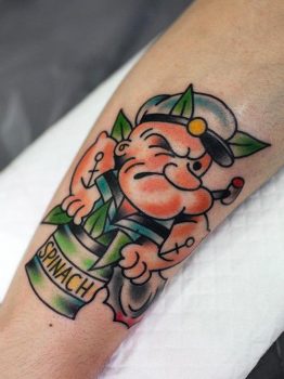 Tatuaje Popeye