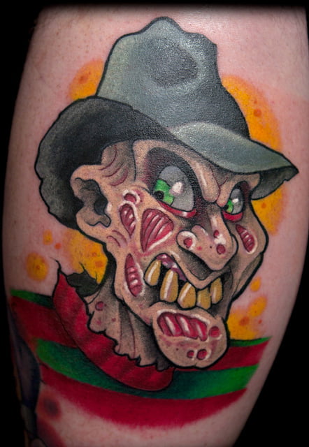 Tatuaje Freddy Krueger
