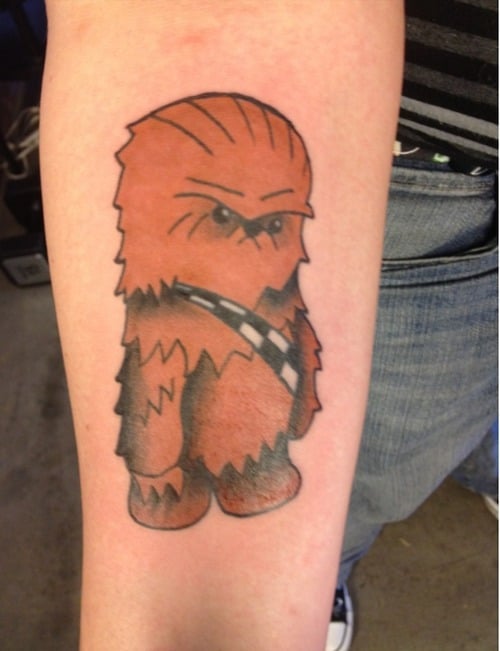 Tatuaje Chewbacca