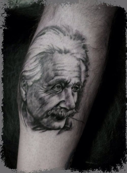 Tatuaje Einstein