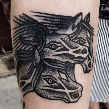 Tatuaje caballos