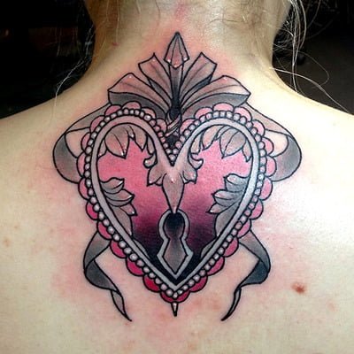 Tatuaje corazón cerrado