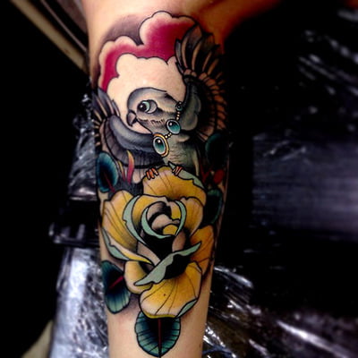 Tatuaje de paloma