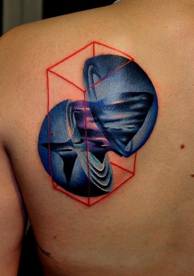 Tatuaje figuras geométricas