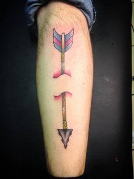 Tatuaje flecha