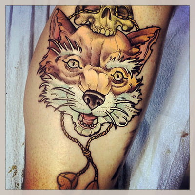 Tatuaje zorro