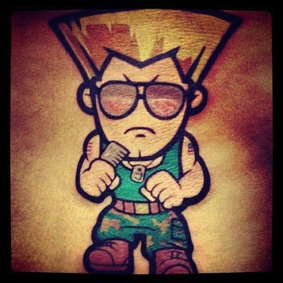 Tatuaje Street Fighter