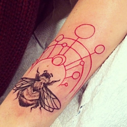 Tatuaje insecto