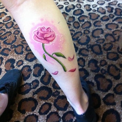 Tatuaje Bella y Bestia