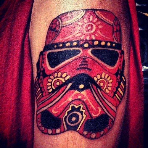 Tatuaje Casco Stormtrooper