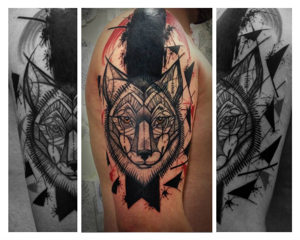 Tatuaje lobo