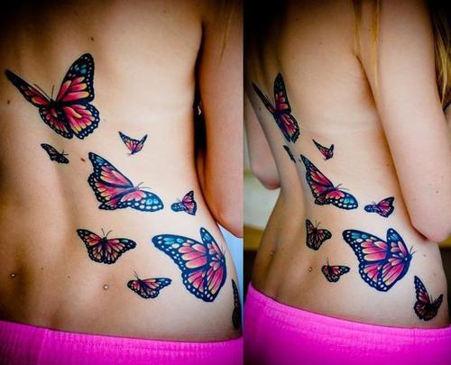 Tatuaje mariposas