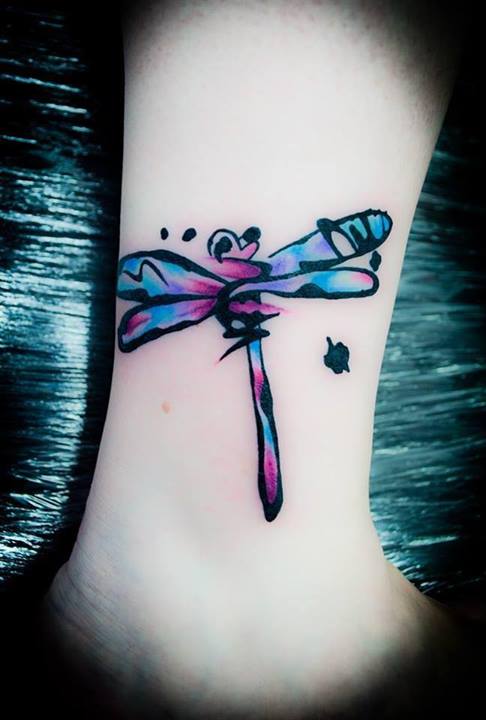 Tatuaje Dragonfly